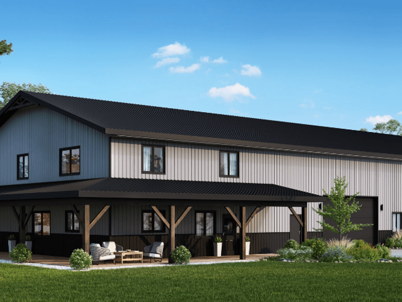 Barn Home — Front